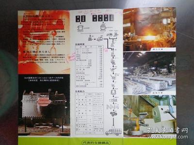 工業(yè)傳承與創(chuàng)新 1970年大同特殊鋼工廠全景及產(chǎn)品展示折頁探析