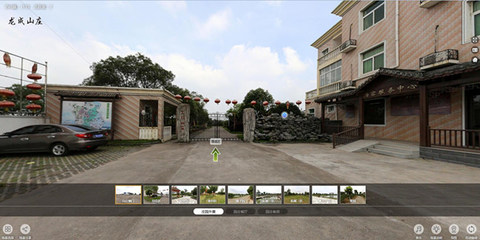 山西龍成山莊 全景展示中的秀美與靜謐